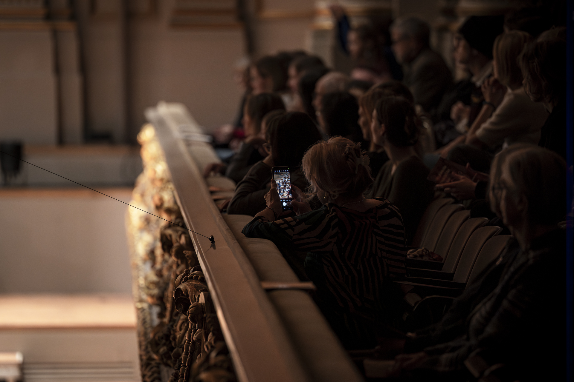 Publikum im Grossen Saal der Tonhalle Zürich